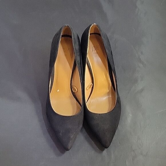 H&M WOMEN"S POINTED TOE LOW KITTEN HEEL DRESS PUMP - Picture 4 of 14